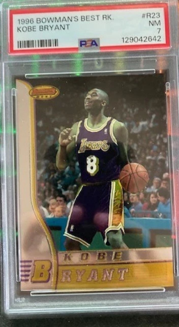 Kobe Bryant Bowman's Best R23 PSA 7 RC