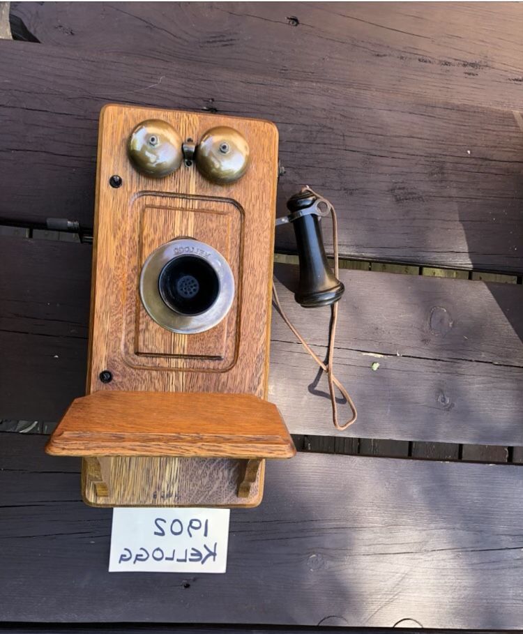 1902 vintage Kellogg Phone