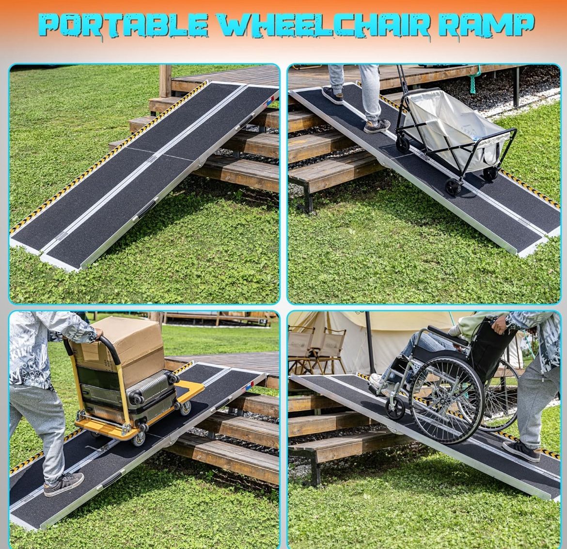 Portable Wheelchair Ramp   7 FtAntique Northern Swedish Stool in Pine