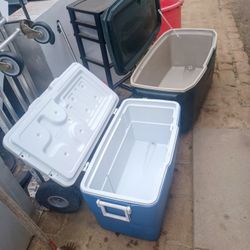 2 Large Ice Chest Both For $50
