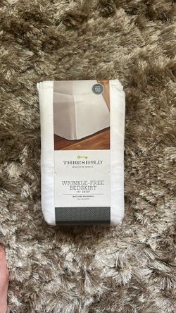 Full size bed skirt brand new