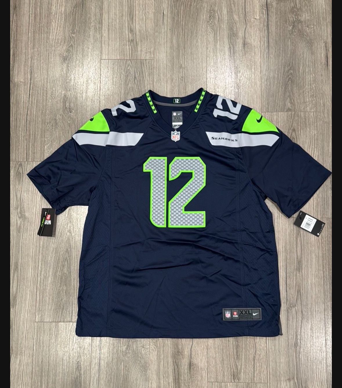 Brand New Nike Loose Fit Seattle Seahawks 12th Fan Men’s Size XXL