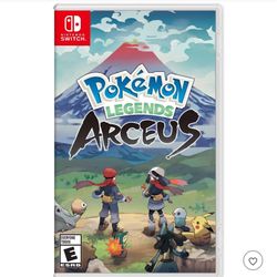 Nintendo Switch: Pokemon Legends Arceus Brand New 