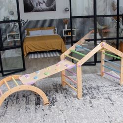 Baby/toddler/ kid 8 piece Montessori play gym