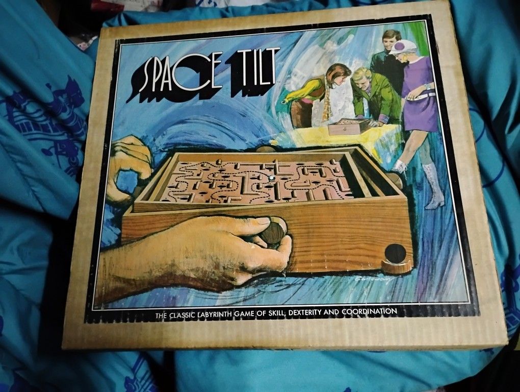 Pacific Game Company 1970s New Space Tilt Classic Labyrinth Game