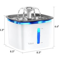 Pet Dog Cat Water Fountain 