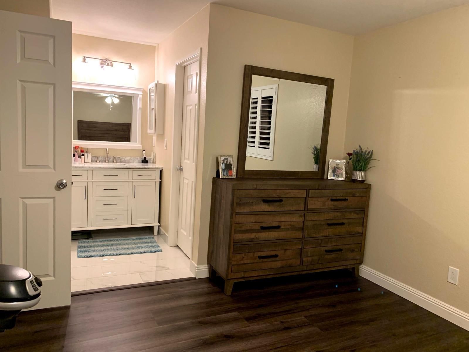 Bedroom Set For Sale-Queen Bed, Dresser, Side tables