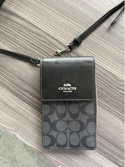 Coach cell phone holder/ purse