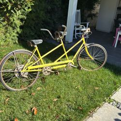 Antique Schwinn Tandem Bike