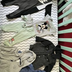 Baby Boy Clothing Lot Fall 6-9 And 9 Months 