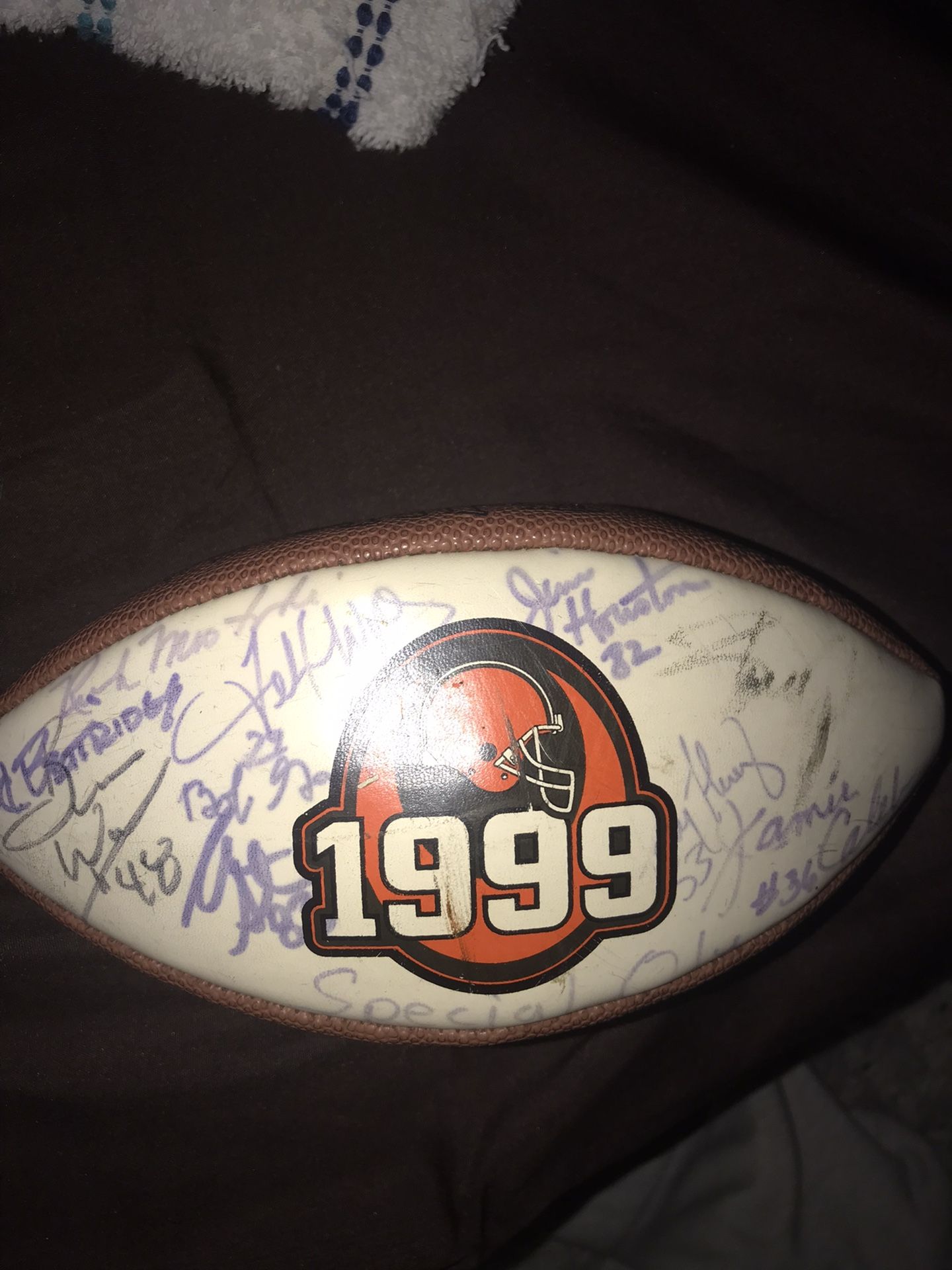 1964 Browns Championship Team Signed Ball Special Only