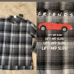 FRIENDS NEW  FLANNLE  L $10