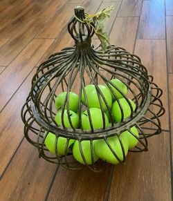 Decorative Basket with Lid