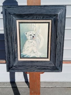 Oil Painting Bear
