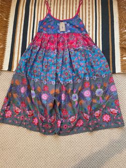 New Women’s Natural Life Cottagecore Floral Dress