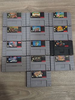 Super Nintendo Game Lot