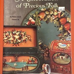 A Celebration of Precious Folk Volume III by Helen Cavin 1987 tole painting book