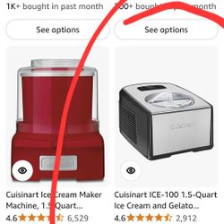 Cuisinart 1.5 Qt Ice Cream Maker