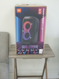 JBL - PartyBox Club 120 Portable Wireless Party Speaker (New) White
