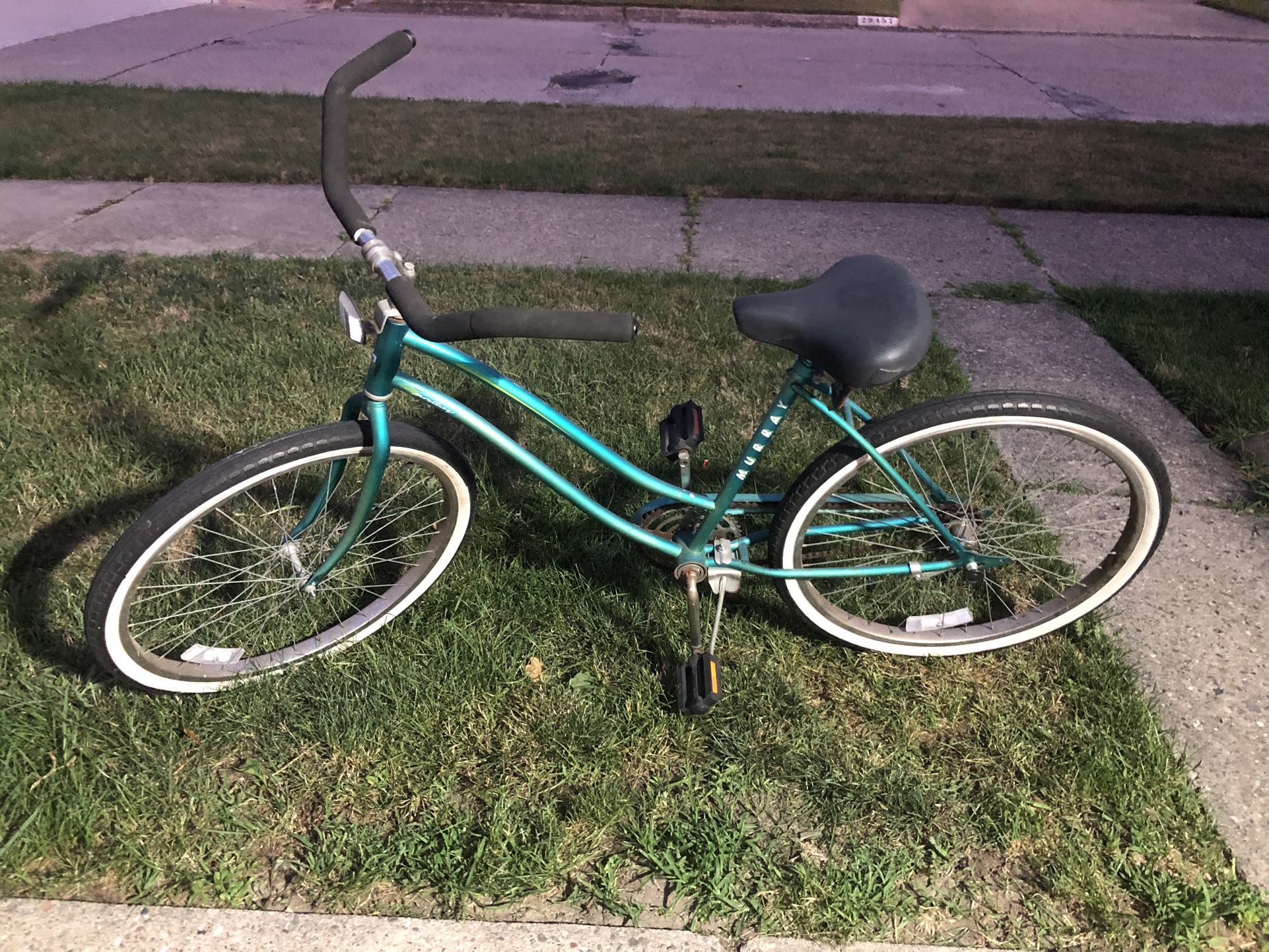 Vintage Retro 1980s Lady's Murray Monterey Beach Cruiser Bike Bicycle Cycling
