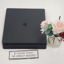 Sony Playstation 4 PS4 Slim Gaming Console Pay $1 DOWN AVAILABLE - NO CREDIT NEEDED
