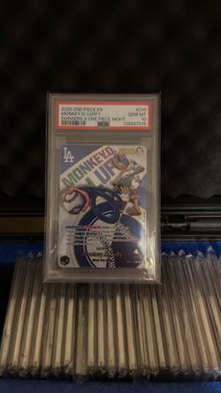 One piece dodgers luffy psa 10