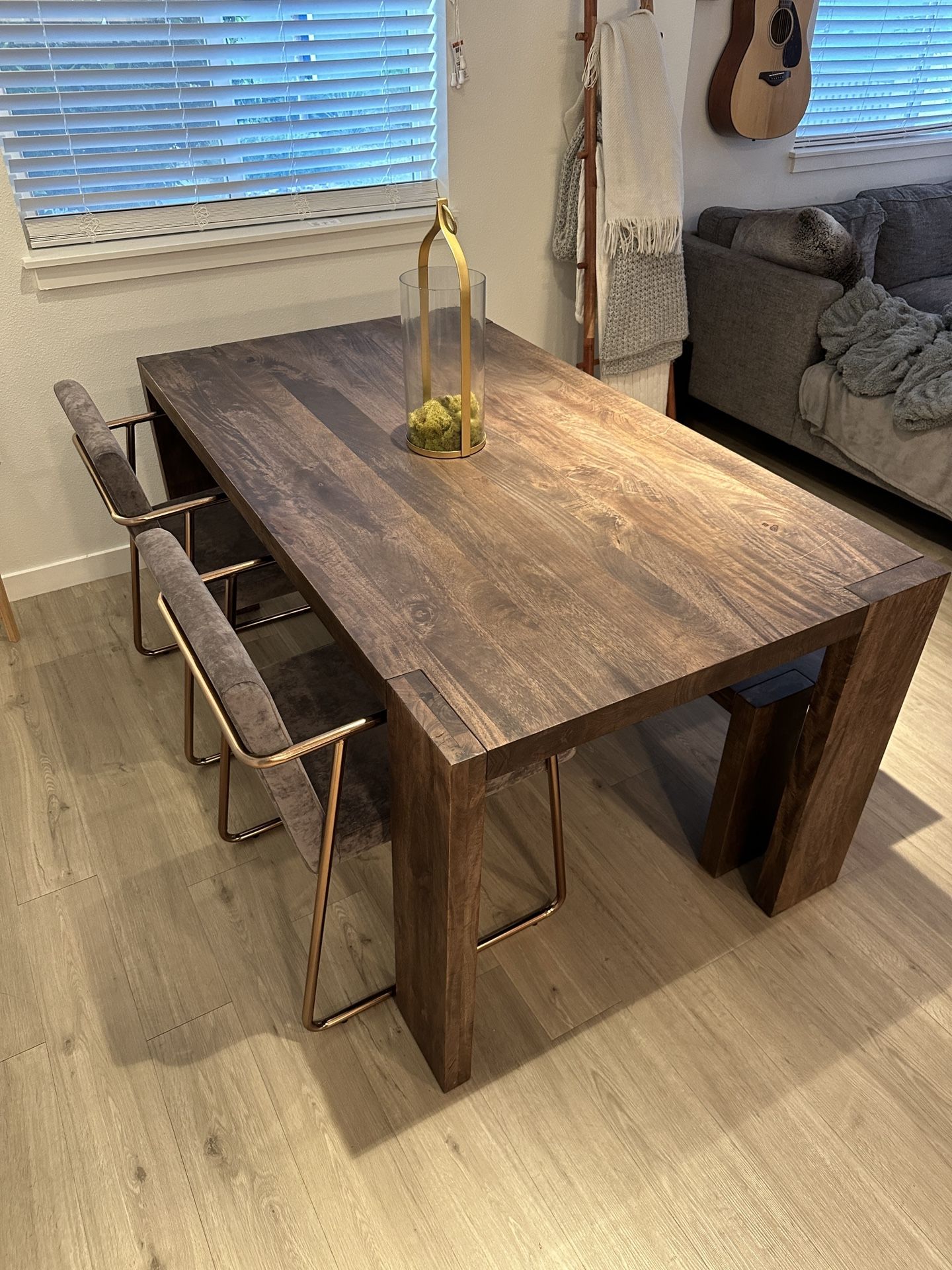 CB2 Dining Table, Chairs And Bench for Sale in Las Vegas, NV OfferUp