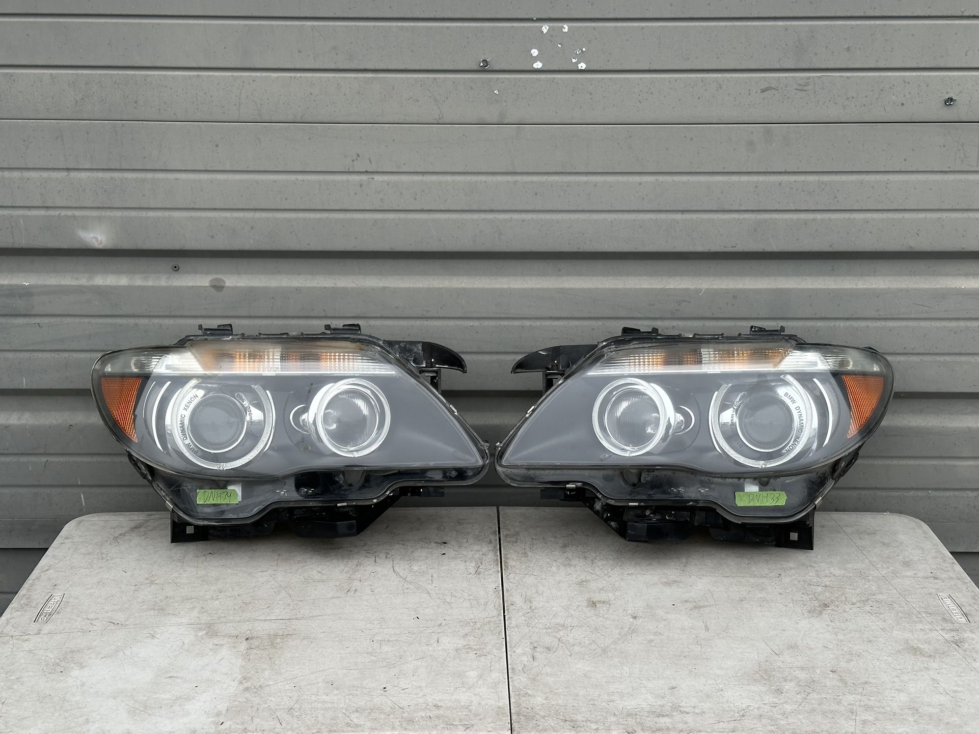 2006-2008 BMW 745i 750i 760i Xenon Left & Right Headlight Set