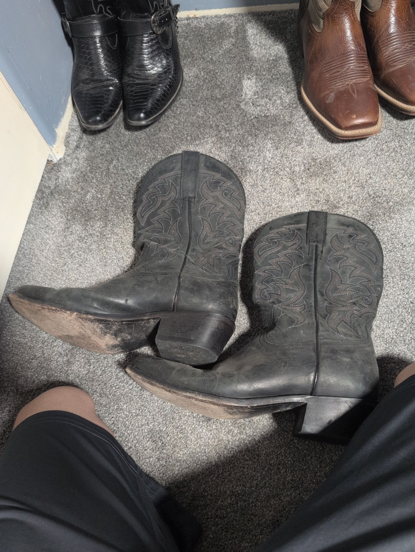 BRANTLEY GILBERT MOON SHINE COWBOY BOOTS