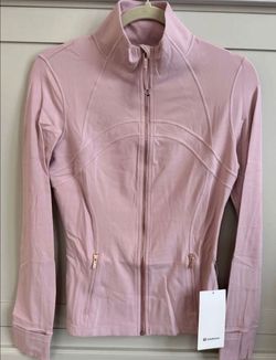 Pink  Lululemon Jacket Gold Zipper - Size 6