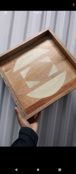 New Wood Display Trays