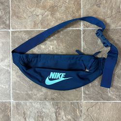 Blue Nike Fanny Pack Crossbody Bag