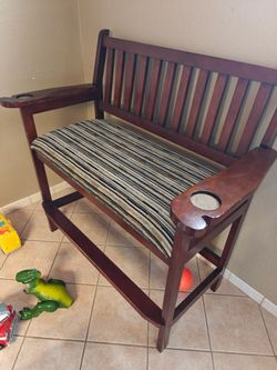 Pool table room bench