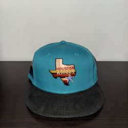 New Era Houston Astros Fitted Hat 7 1//2 