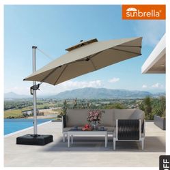 Purple Leaf Sunbrella 