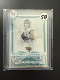 National treasures Trevor Lawrence /35