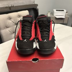 Jordan 14 Retro (Gym Red Toro)