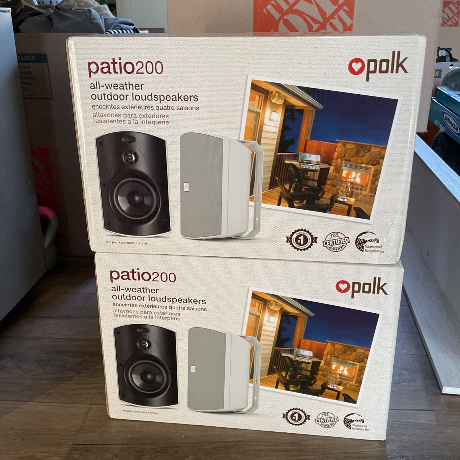 Polk Audio Indoor And Out Door Speakers
