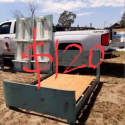 Bedroom Set Bed Frame With Side Rack Size Full And Two Door Shelf Light Up Solid Wood $110 For All Today 