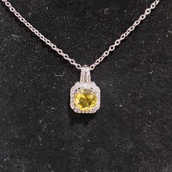 Necklaces In 18ct Gold Over Brass White Gold Over Brass 