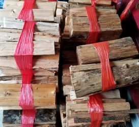 Bundles of dry-seasoned firewood (Ask about delivery)