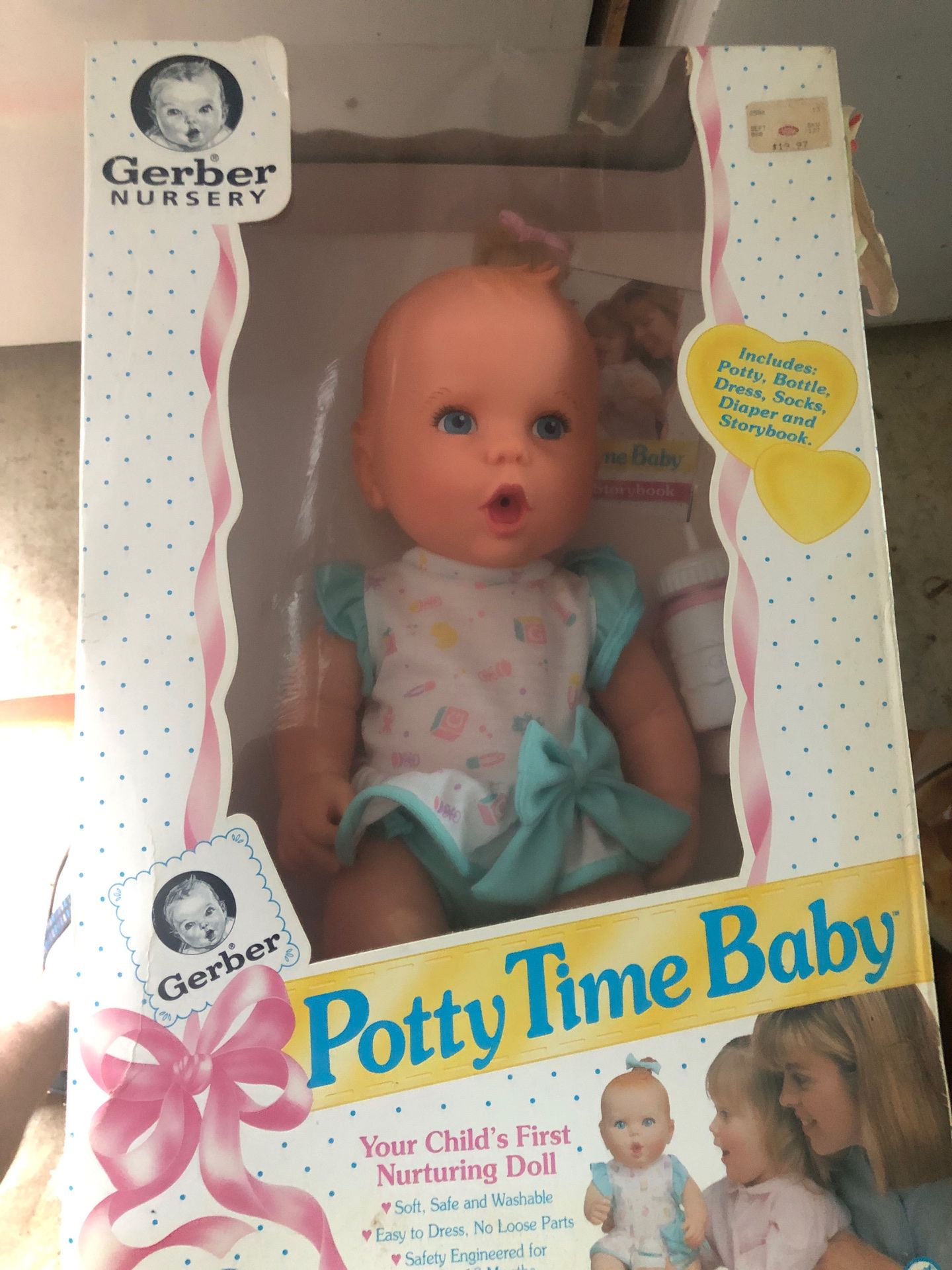 Gerber potty time baby