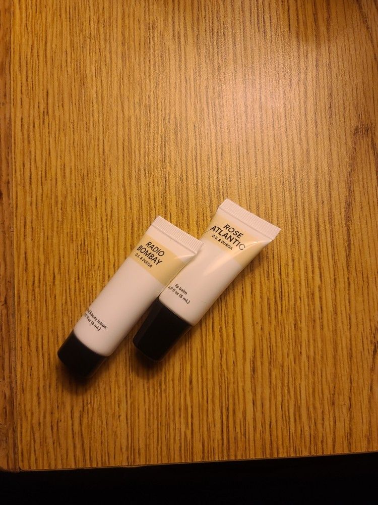 Nordstrom D.S. & Durga Lip Balm And Lotion Set | Rose Atlantic & Radio Bombay