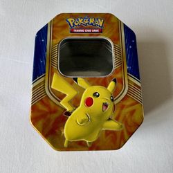Pokémon Cards Tin Case Holder