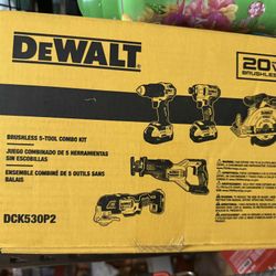 DEWALT 20V MAX 5-TOOL COMBO KIT