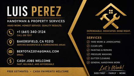 Contact me for details