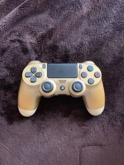 Gold DualShock 4 PS4 Controller