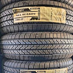215/60r16 Firestone New Tires All 4 Installed And Balanced Included