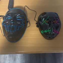 Purge Masks Light Up 