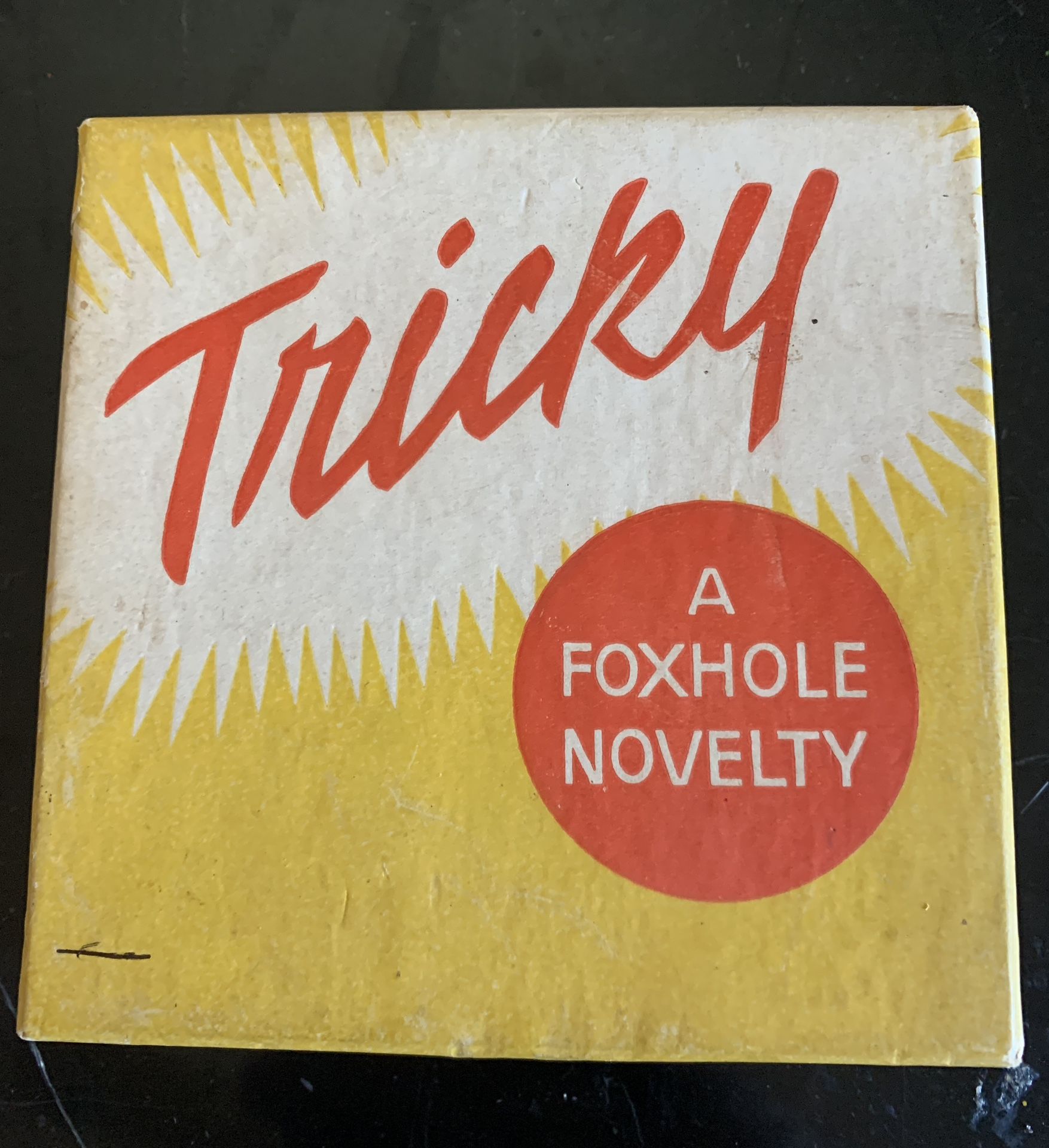 Vintage 1940’s Wooden Block Game/Puzzle